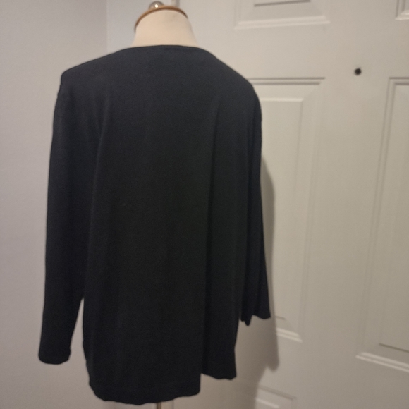 Alfred Dunner 3/4 Sleeve Lace Top XL - Picture 8 of 10